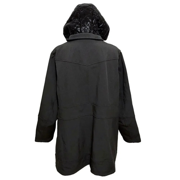 Steve Madden NWOT Softshell Trench Coat Women 1X - Picture 9 of 16